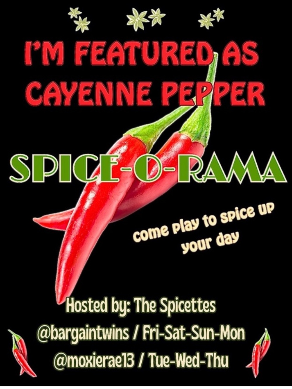 SATURDAY’S UP!
THE FORECAST CALLS 4 SPICE!
IT’S ANOTHER HOT ONE TODAY!
SMOKIN’! - Picture 4 of 11